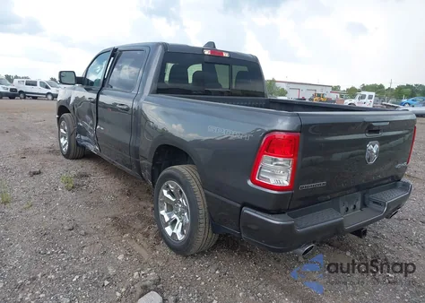 2022 Ram 1500 Big Horn 4X4 5'7 Box from USA, damaged, VIN 1C6SRFFT0NN417879